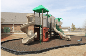 4' Long 12" Tall Border Timber w/ Stake