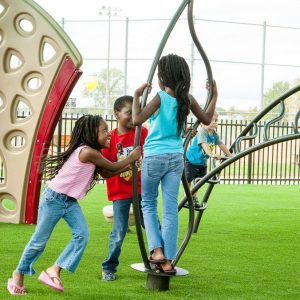 Synthetic Artificial Play Turf