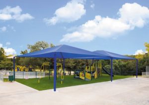 Hip Rectangular Double Dome Shade