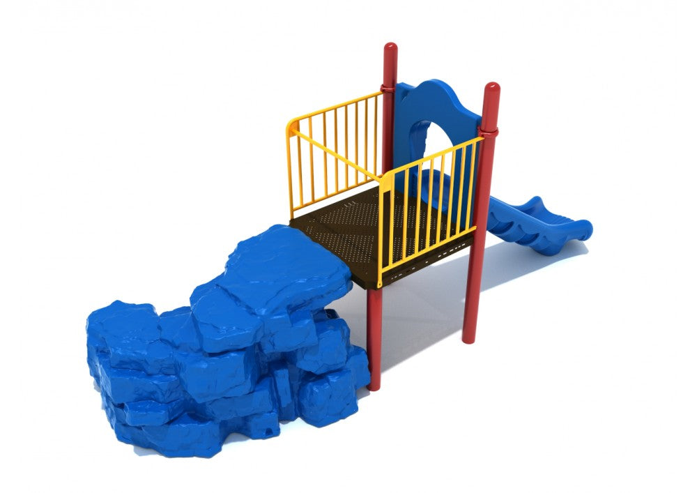 Boulder Climber with Slide
