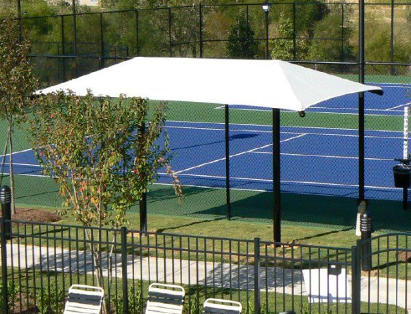 Dual Column Freestanding Umbrella Shade