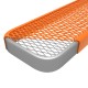 Solid Top Round Portable Picnic Table with Perforated Steel