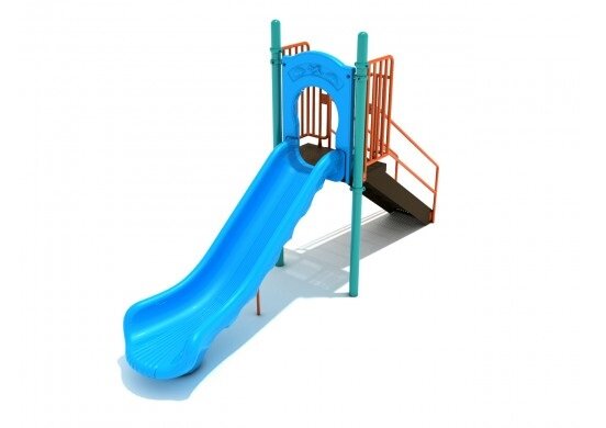 4-foot Single Straight Slide