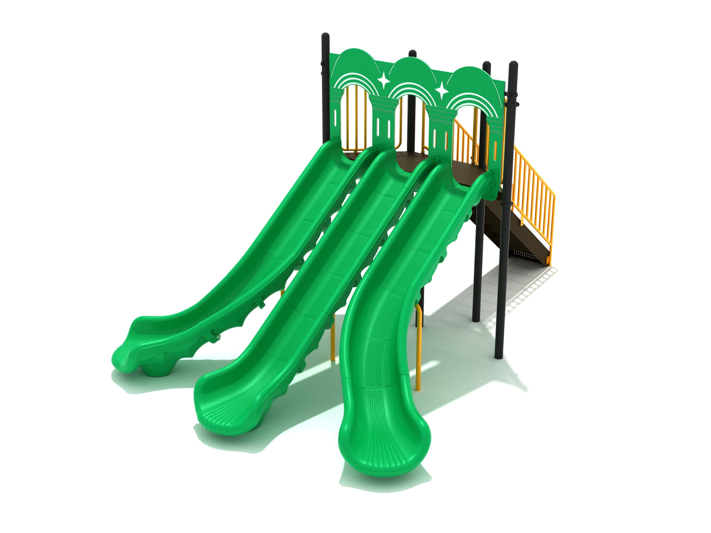 6 Foot Triple Sectional Split Slide