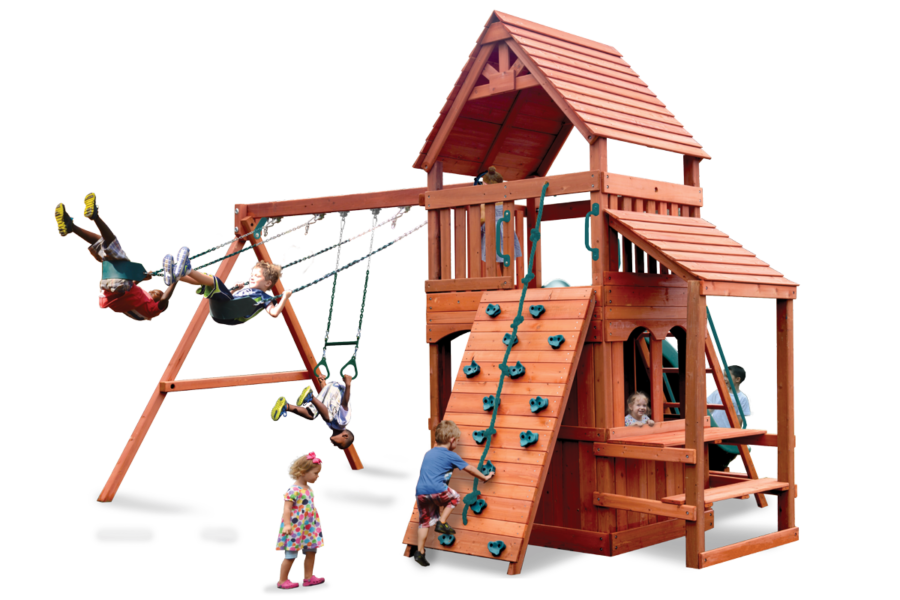 Turbo Original Fort Hangout Swing Set