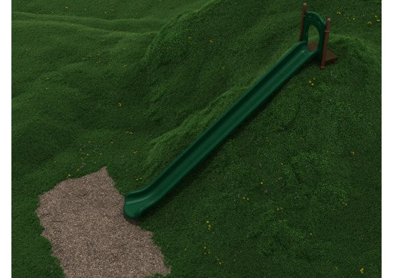 22 Foot Single Straight Embankment Slide