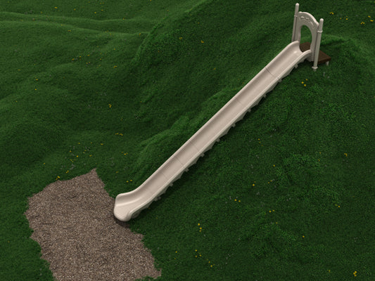 22 Foot Single Straight Embankment Slide