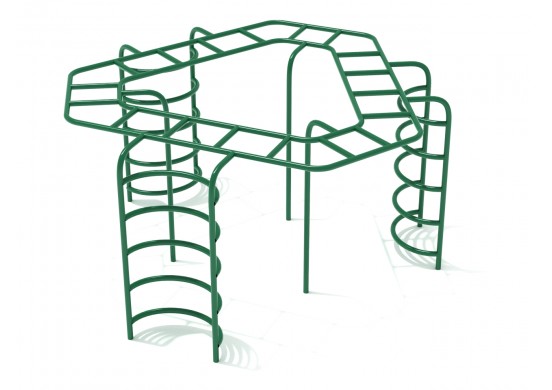 Triangle Overhead Ladder Climber