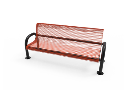 Diamond Pattern MOD Bench with Back