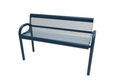 Diamond Pattern MOD Bench with Back