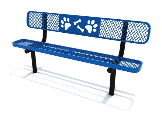 6ft Dog Park Bench