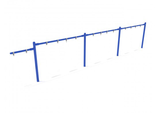 3 Bay 1 Cantilever - Frame Only with Hangers - No Swings