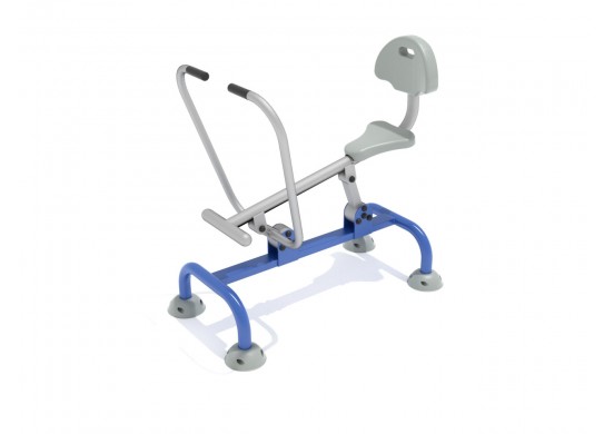 Single Station Rower w/ Back