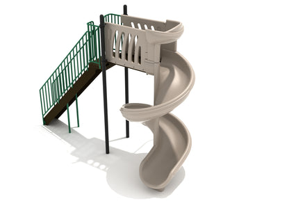 8 Foot 450-Degree Spiral Slide