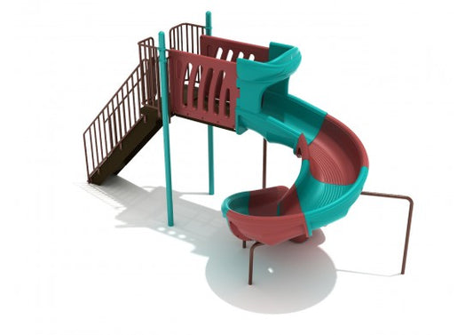 6 Foot Sectional Spiral Slide