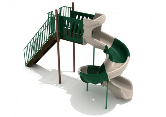 7 Foot Sectional Spiral Slide