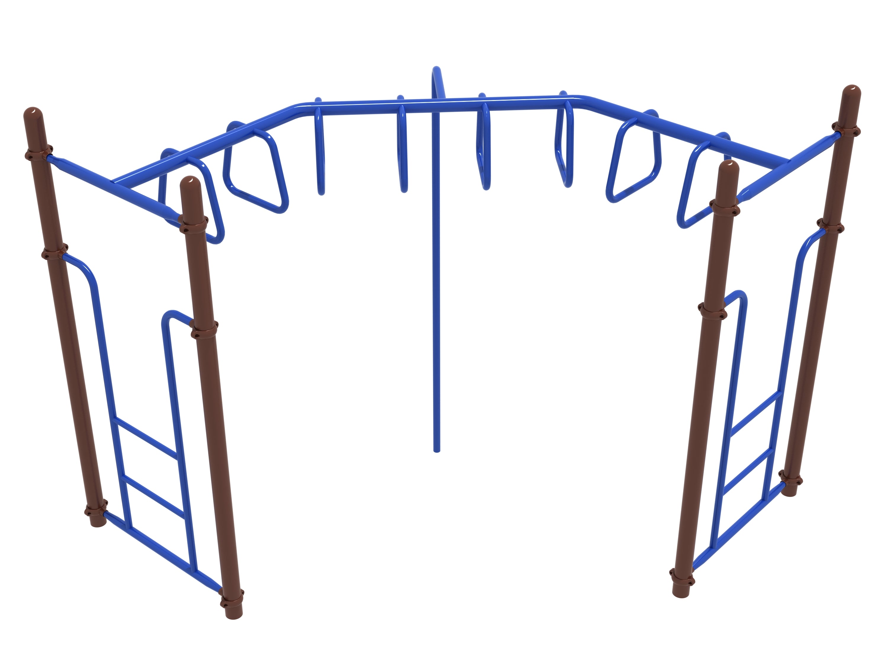 Freestanding 90-Degree Trapezoid Loop Ladder – The Playground Store