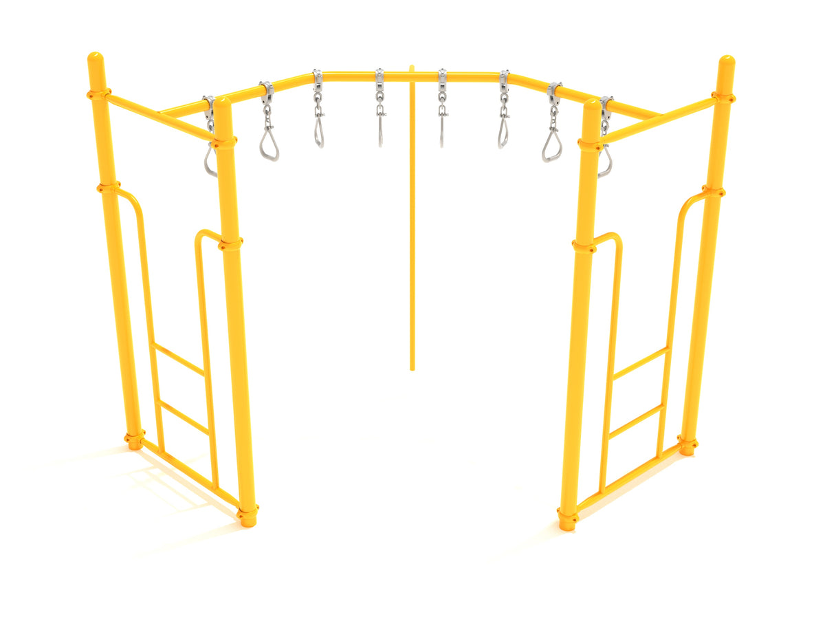 Ladder Guide Rings Freestanding 90-Degree Swinging Ring Ladder – The Playground Store