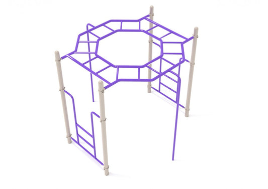 Octagon Rung Horizontal Ladder