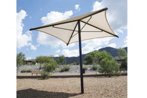 Freestanding Square Umbrella Shade