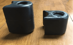 4" Filler End Caps for Border Timbers