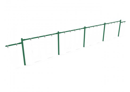 4 Bay 2 Cantilevers - Frame Only with Hangers - No Swings